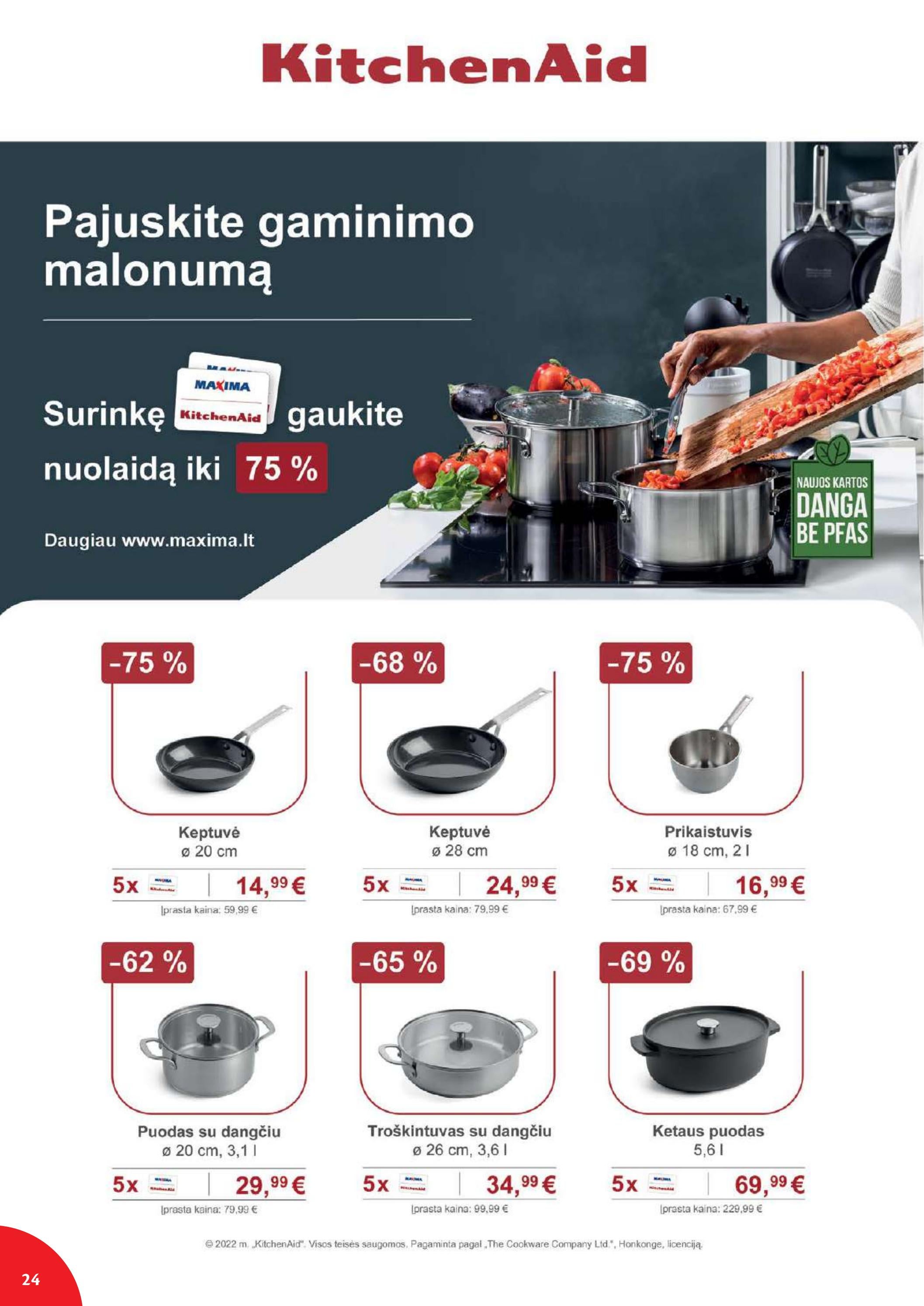 Maxima kaininis leidinys akcijos nuo 
  2022-09-06 iki 
  2022-09-12 | Leidinukas.lt puslapis 24