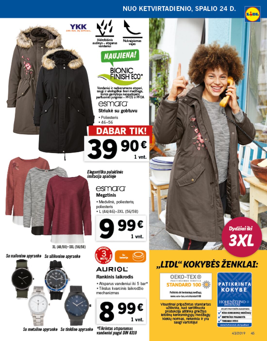 Lidl savaitinis leidinys akcijos nuo 
  2019-10-21 iki 
  2019-10-27 | Leidinukas.lt puslapis 45