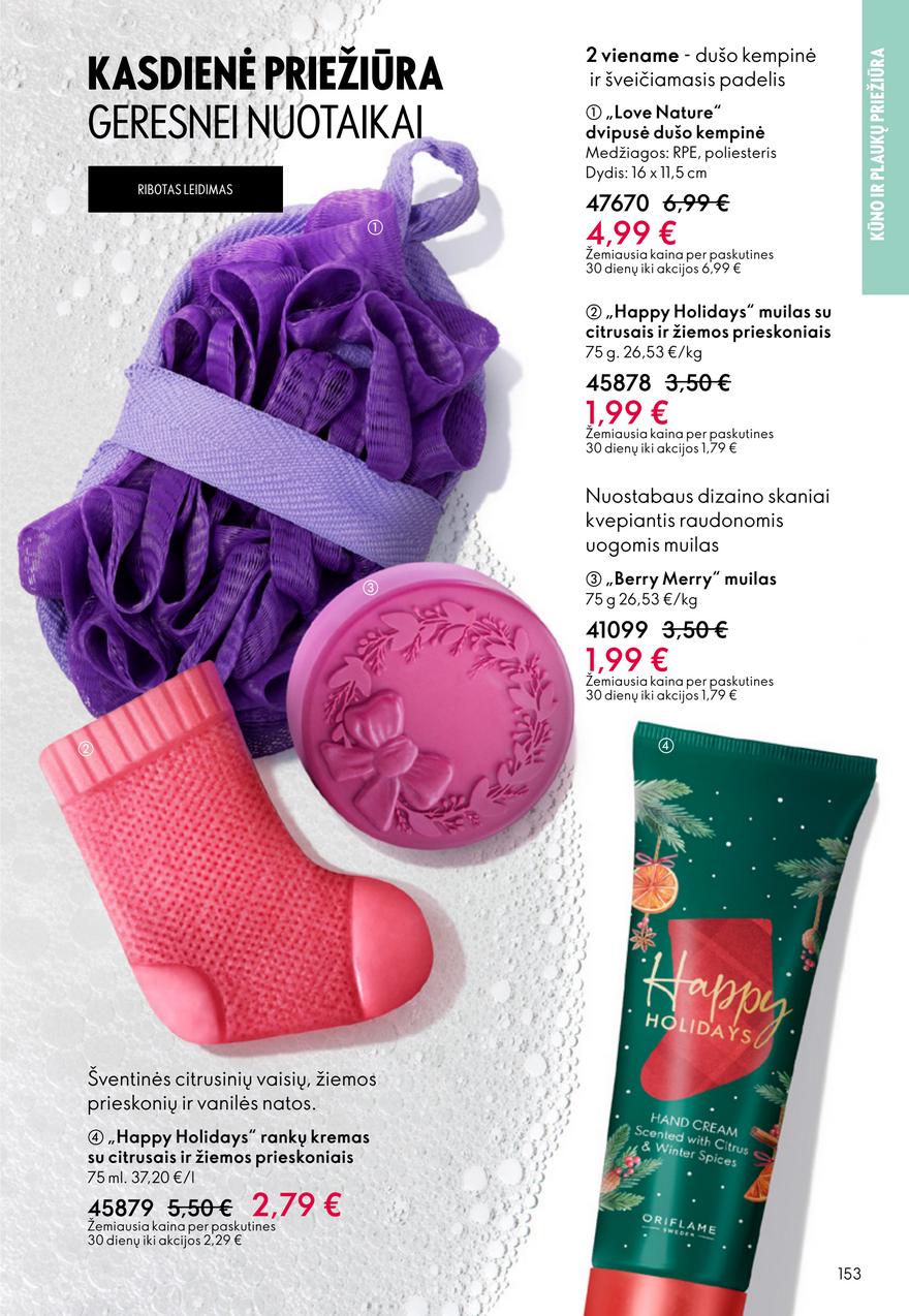 Oriflame katalogas akcijos nuo 
  2026-02-18 iki 
  2026-03-10 | Leidinukas.lt puslapis 153