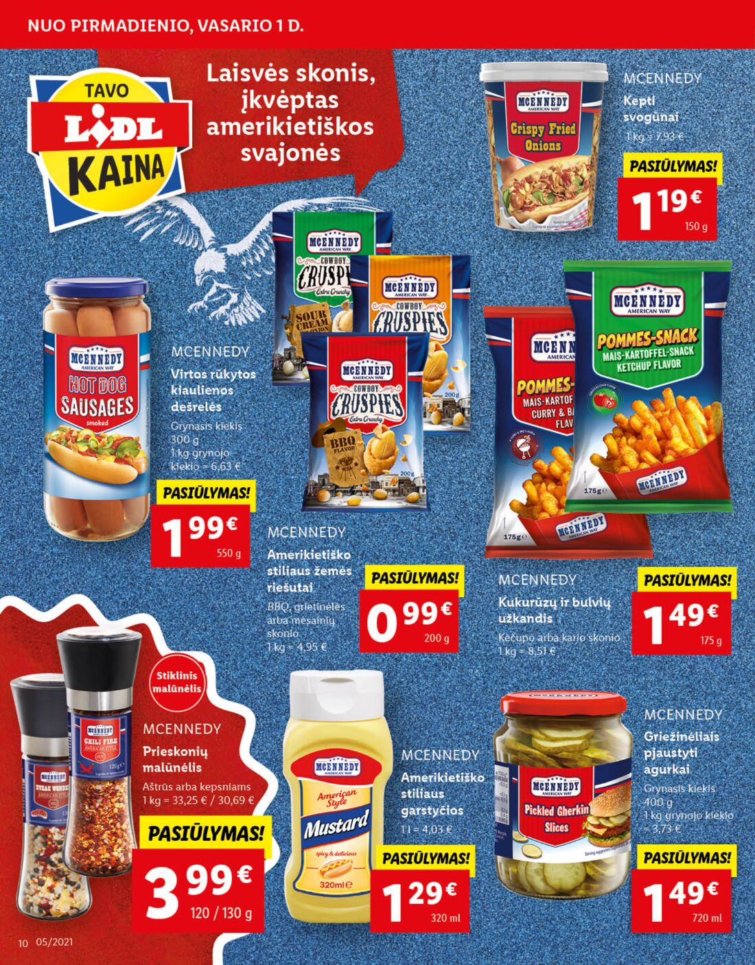 Lidl savaitinis leidinys akcijos nuo 
  2021-02-01 iki 
  2021-02-07 | Leidinukas.lt puslapis 10