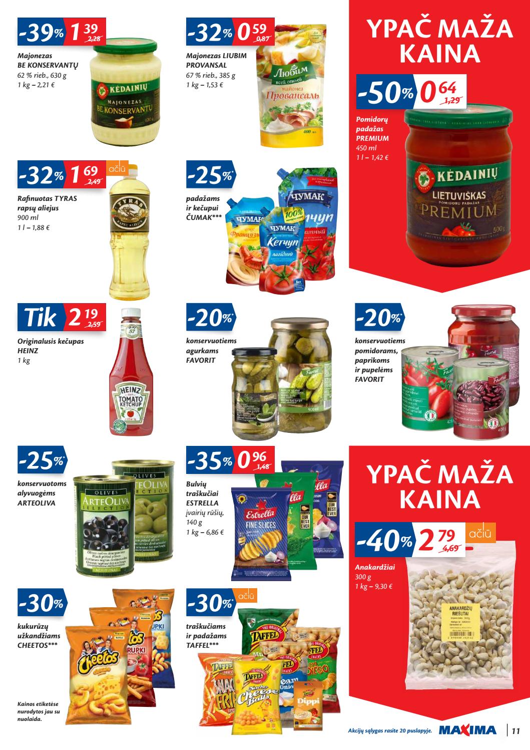 Maxima kaininis leidinys akcijos nuo 
  2019-10-01 iki 
  2019-10-07 | Leidinukas.lt puslapis 11