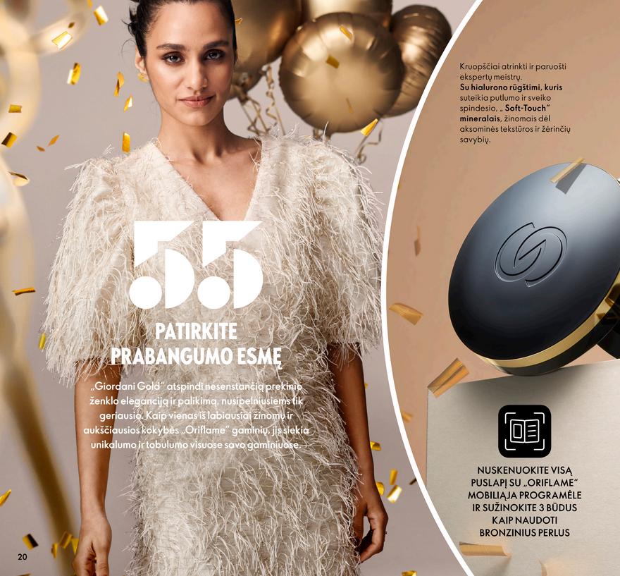 Oriflame katalogas akcijos nuo 
  2022-01-01 iki 
  2022-01-31 | Leidinukas.lt puslapis 20