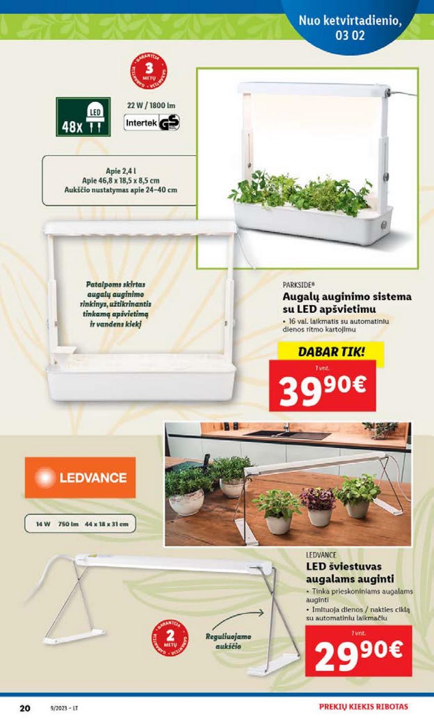 Ldil ne maisto prekių pasiūlymai akcijos nuo 
  2023-02-27 iki 
  2023-03-05 | Leidinukas.lt puslapis 20
