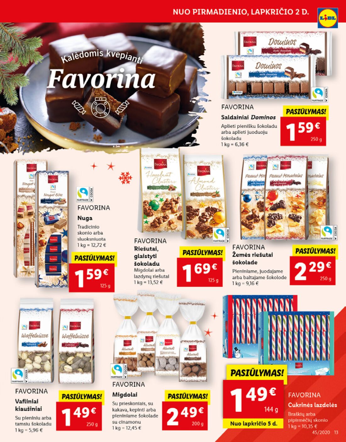 Lidl savaitinis leidinys akcijos nuo 
  2020-11-02 iki 
  2020-11-08 | Leidinukas.lt puslapis 13