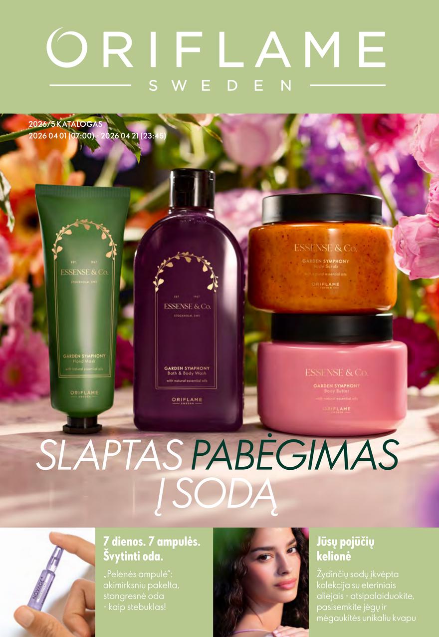 Oriflame katalogas akcijos nuo 
  2026-04-01 iki 
  2026-04-21 | Leidinukas.lt puslapis 1