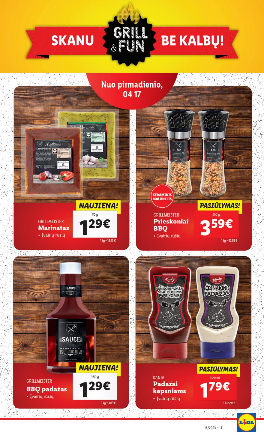 Lidl pasiūlymai akcijos nuo 
  2023-04-17 iki 
  2023-04-23 | Leidinukas.lt puslapis 30
