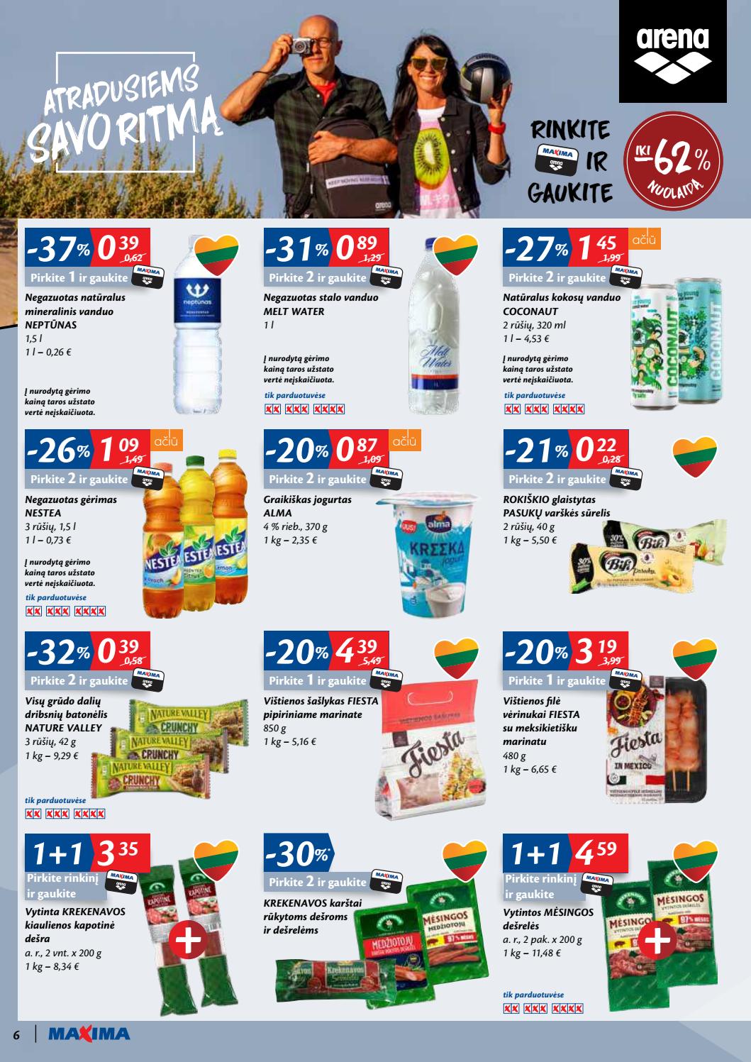 Maxima kaininis leidinys akcijos nuo 
  2020-07-21 iki 
  2020-07-27 | Leidinukas.lt puslapis 6