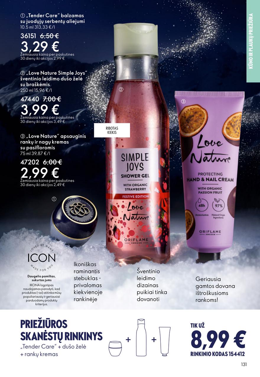 Oriflame katalogas akcijos nuo 
  2025-12-10 iki 
  2025-12-30 | Leidinukas.lt puslapis 131
