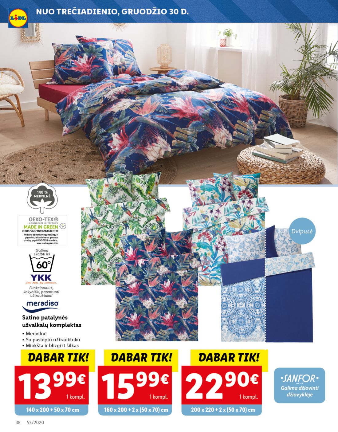 Lidl savaitinis leidinys akcijos nuo 
  2020-12-28 iki 
  2021-01-03 | Leidinukas.lt puslapis 38