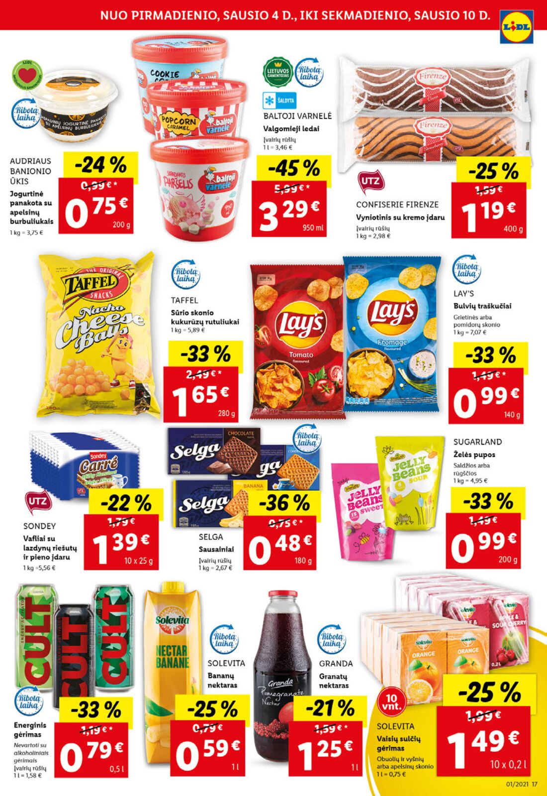 Lidl savaitinis leidinys akcijos nuo 
  2021-01-04 iki 
  2021-01-10 | Leidinukas.lt puslapis 17