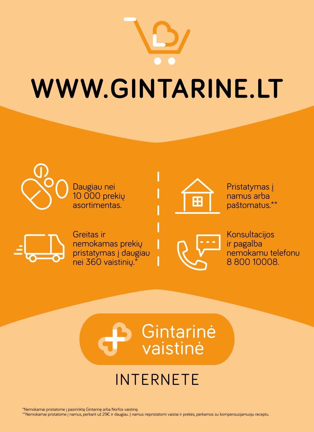 Gintarinė vaistinė leidinys akcijos nuo 
  2021-01-01 iki 
  2021-01-31 | Leidinukas.lt puslapis 40