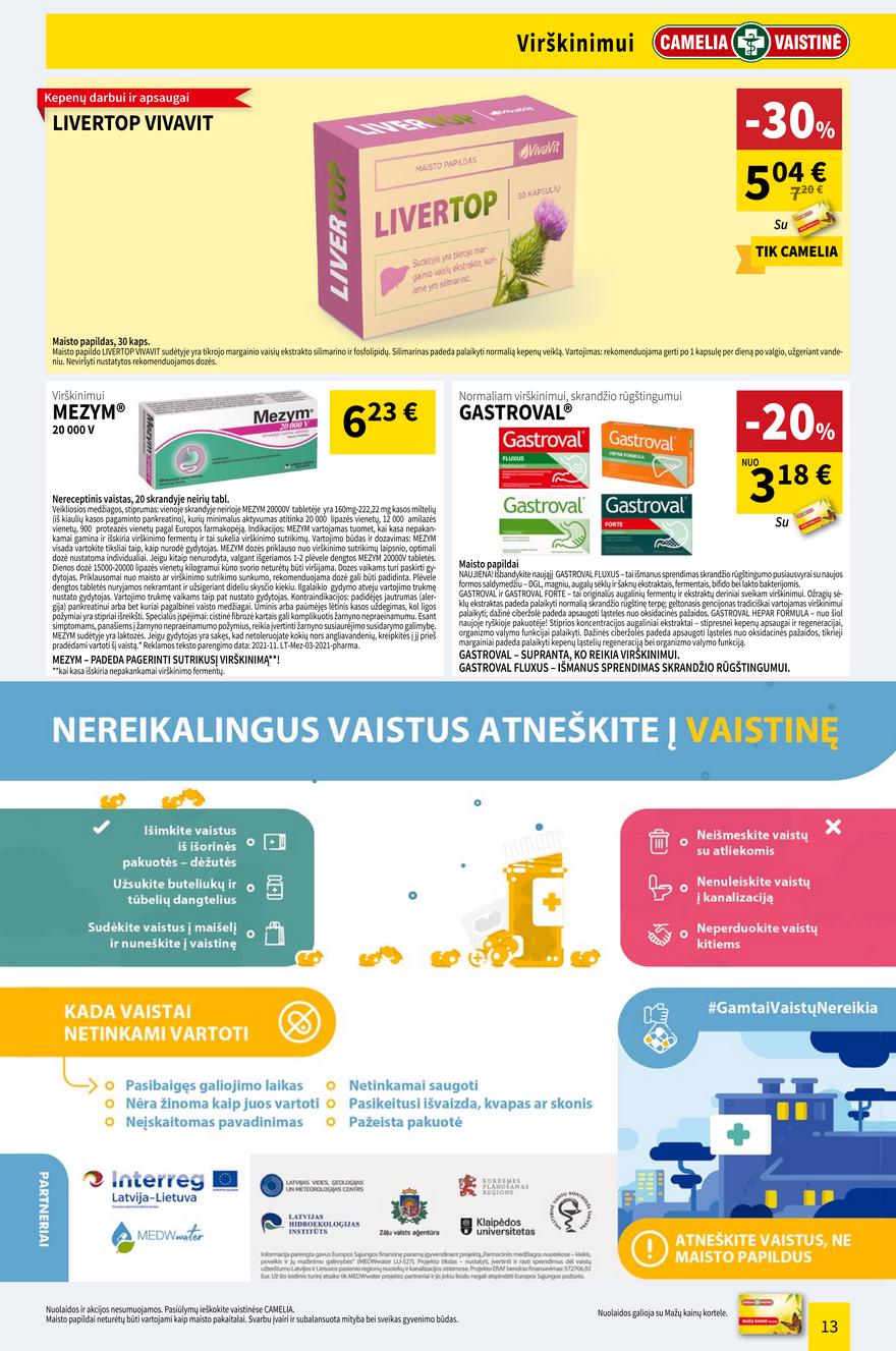 Camelia gegužės leidinys akcijos nuo 
  2022-05-01 iki 
  2022-05-31 | Leidinukas.lt puslapis 13