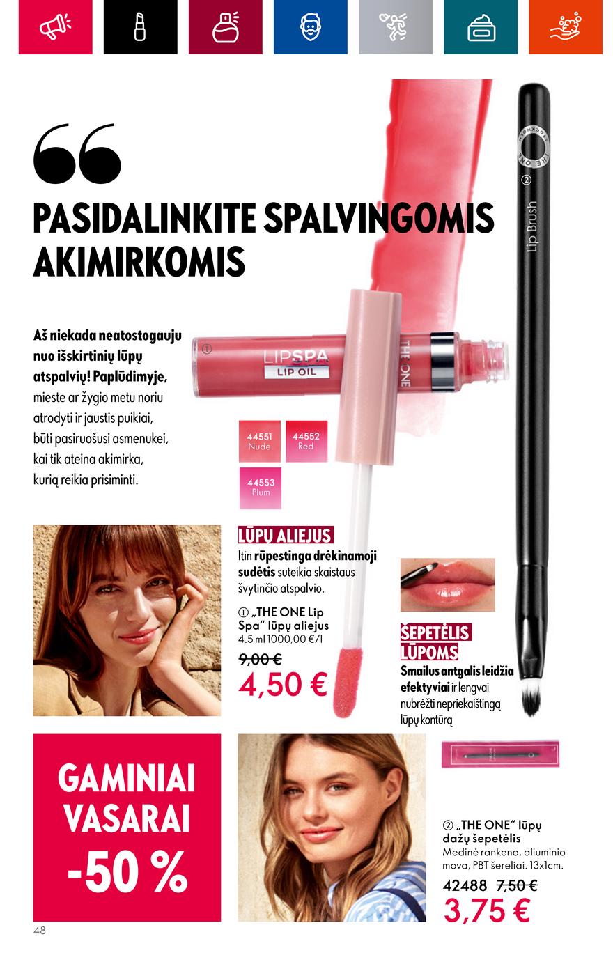 Oriflame katalogas akcijos nuo 
  2023-06-28 iki 
  2023-07-18 | Leidinukas.lt puslapis 48