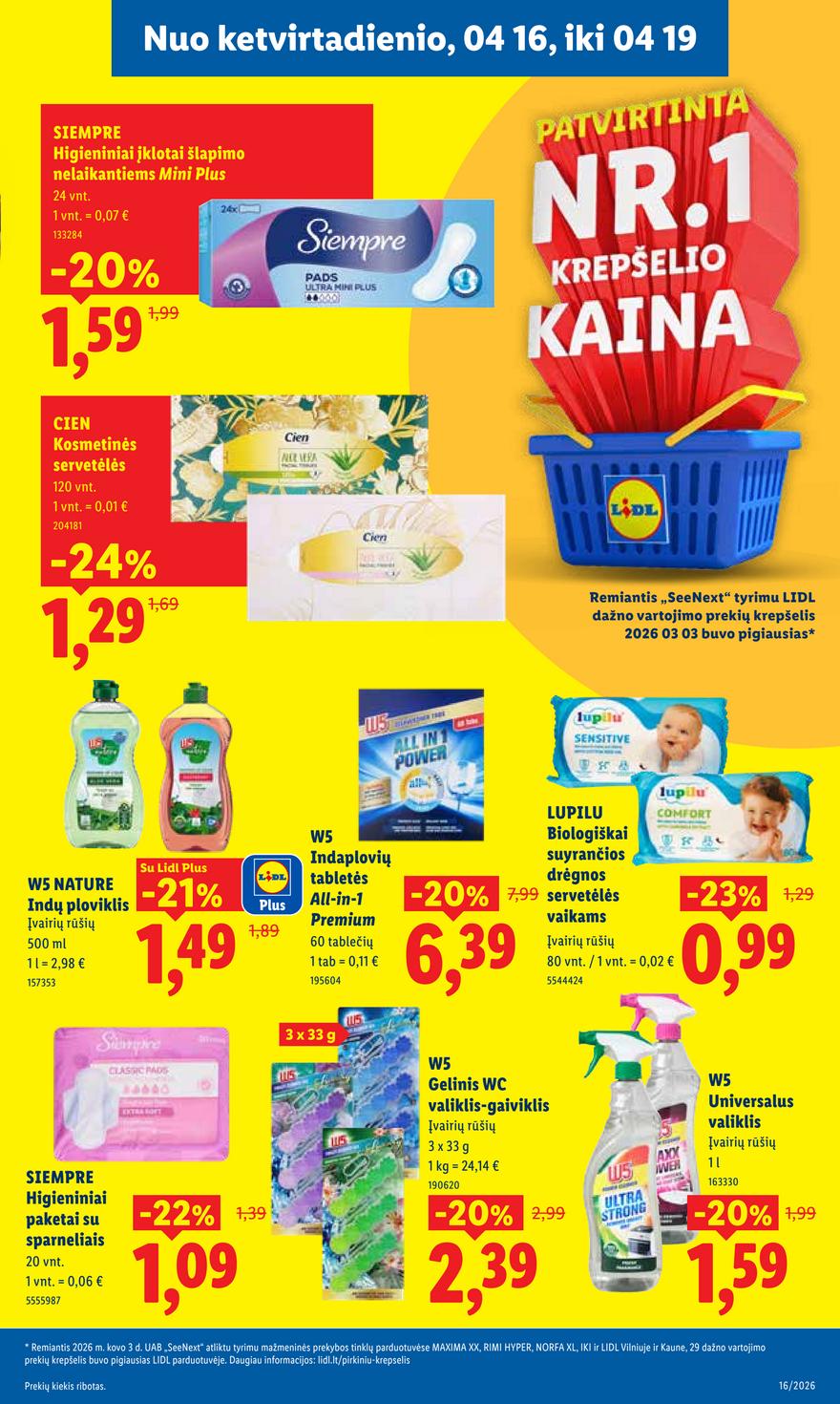 Lidl leidinys akcijos nuo 
  2026-04-13 iki 
  2026-04-19 | Leidinukas.lt puslapis 33