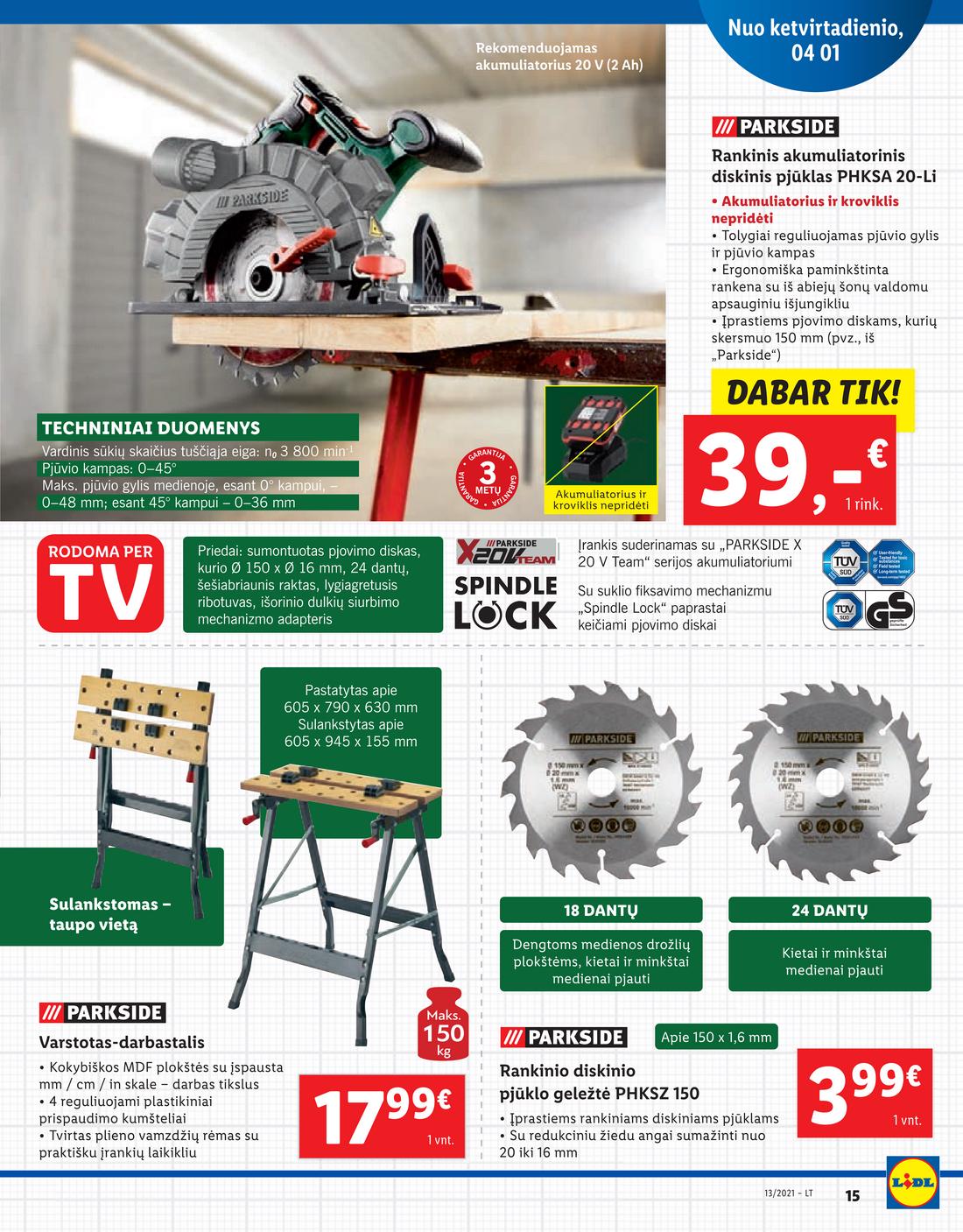 Ldil ne maisto prekių pasiūlymai. akcijos nuo 
  2021-03-29 iki 
  2021-04-03 | Leidinukas.lt puslapis 15