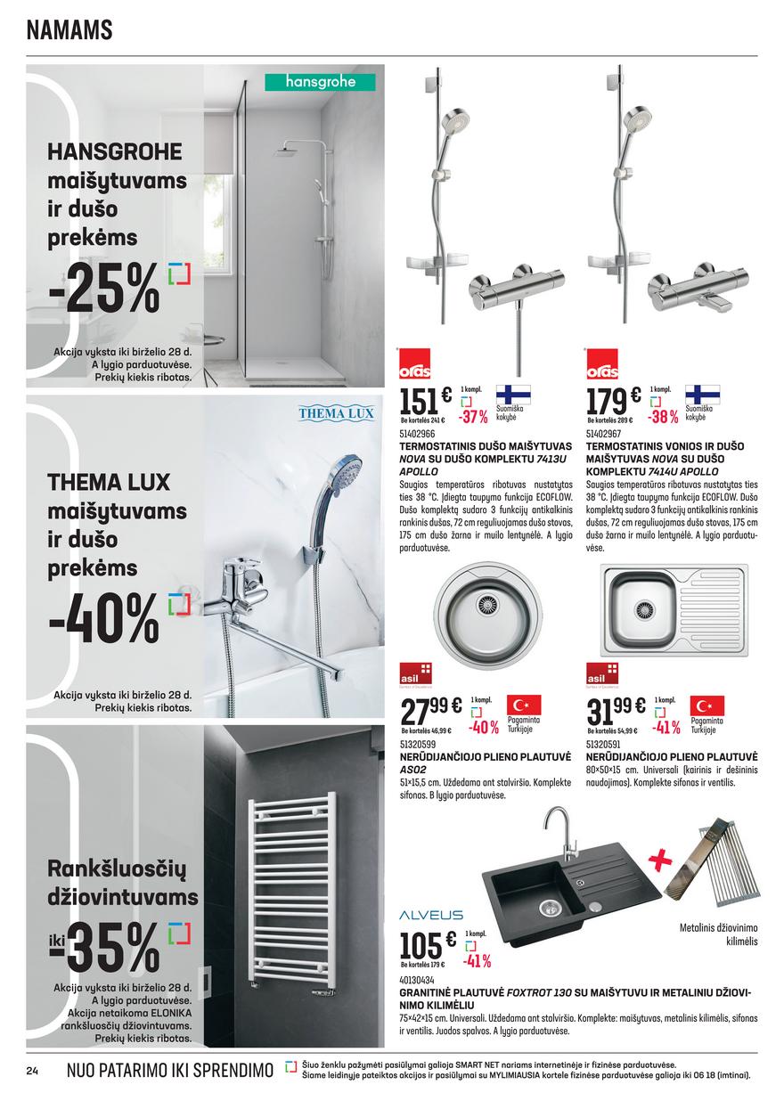 Senukai leidinys akcijos nuo 
  2022-06-15 iki 
  2022-06-28 | Leidinukas.lt puslapis 24