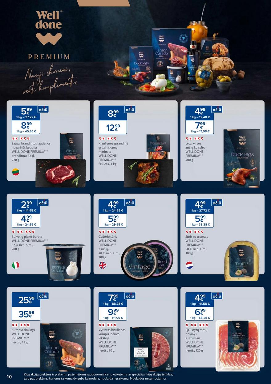 Maxima savaitinis leidinys 47 akcijos nuo
2024-11-19 iki
2024-11-25 | Leidinukas.lt puslapis 10