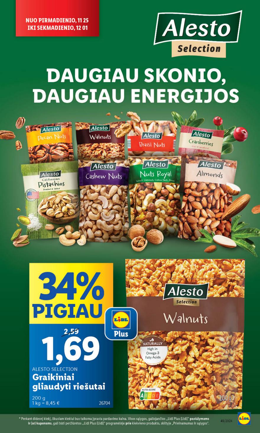 Lidl leidinys naujas akcijos nuo 
  2024-11-25 iki 
  2024-12-01 | Leidinukas.lt puslapis 28