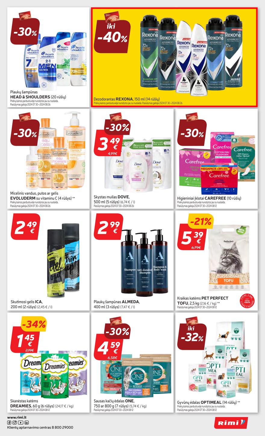 Rimi leidinys akcijos nuo
2024-08-06 iki
2024-08-12 | Leidinukas.lt puslapis 31