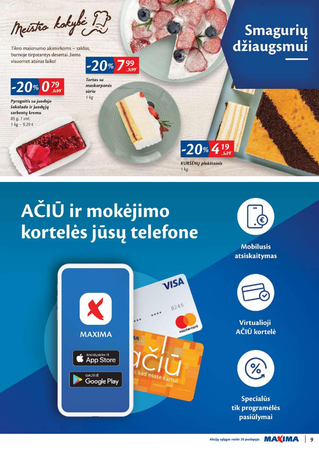Maxima kaininis leidinys akcijos nuo 
  2019-11-12 iki 
  2019-11-18 | Leidinukas.lt puslapis 9