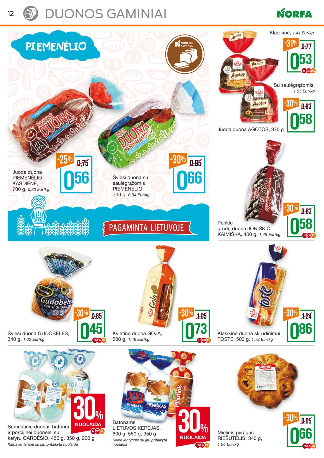 Norfa kaininis leidinys akcijos nuo 
  2019-12-12 iki 
  2020-01-02 | Leidinukas.lt puslapis 12