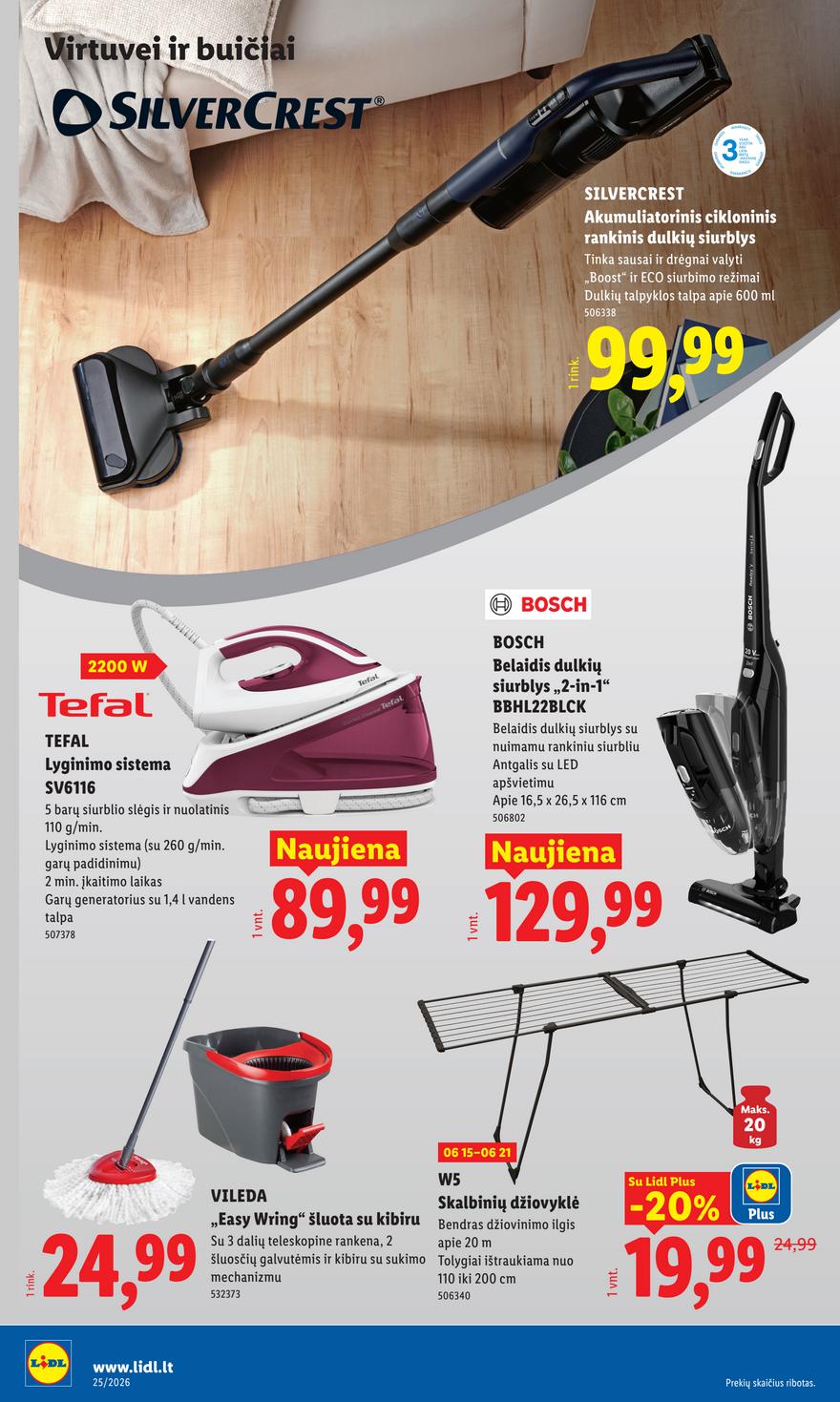 Lidl leidinys akcijos nuo 
  2026-06-15 iki 
  2026-06-21 | Leidinukas.lt puslapis 6