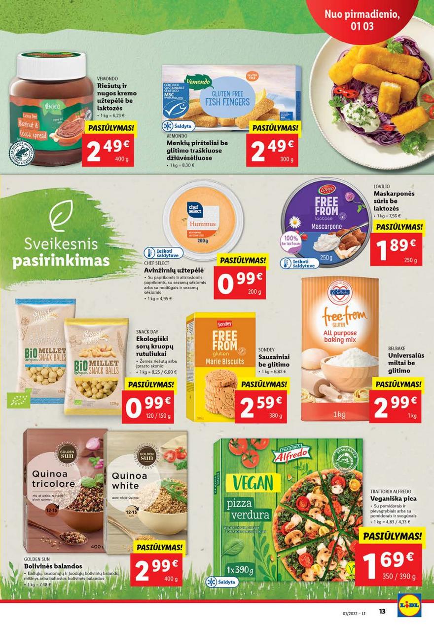 Ldil maisto leidinys akcijos nuo 
  2022-01-03 iki 
  2022-01-09 | Leidinukas.lt puslapis 13