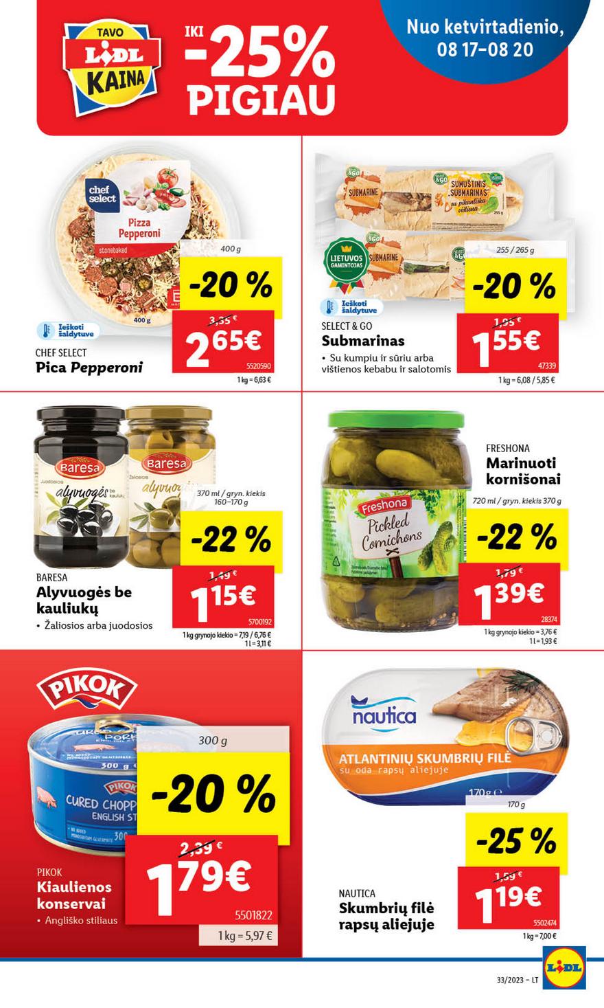 Lidl pasiūlymai akcijos nuo 
  2023-08-14 iki 
  2023-08-20 | Leidinukas.lt puslapis 54