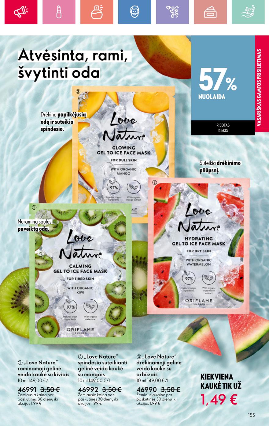 Oriflame katalogas akcijos nuo 
  2025-06-22 iki 
  2025-07-12 | Leidinukas.lt puslapis 155