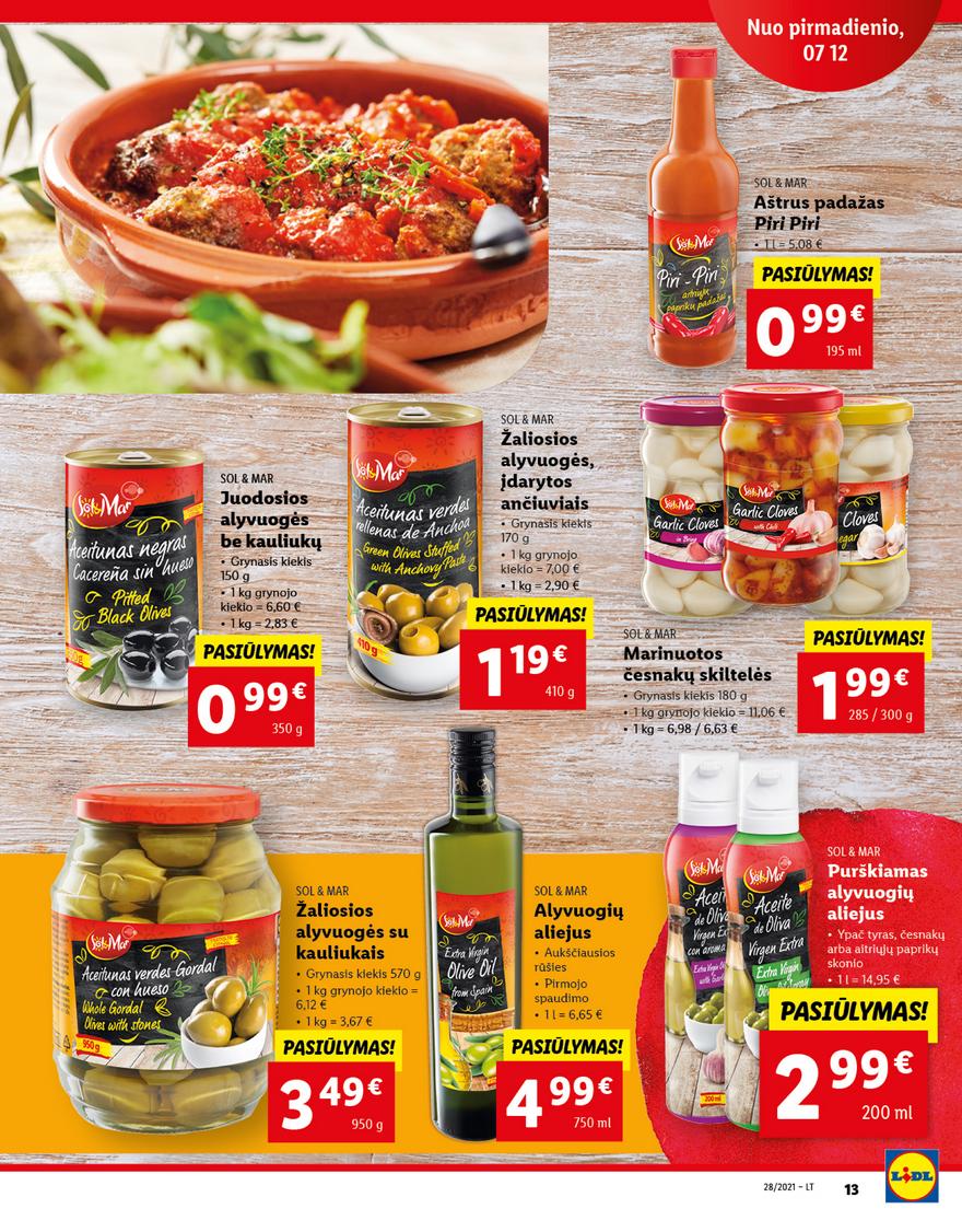 Lidl maisto prekių pasiūlymai akcijos nuo 
  2021-07-12 iki 
  2021-07-18 | Leidinukas.lt puslapis 13