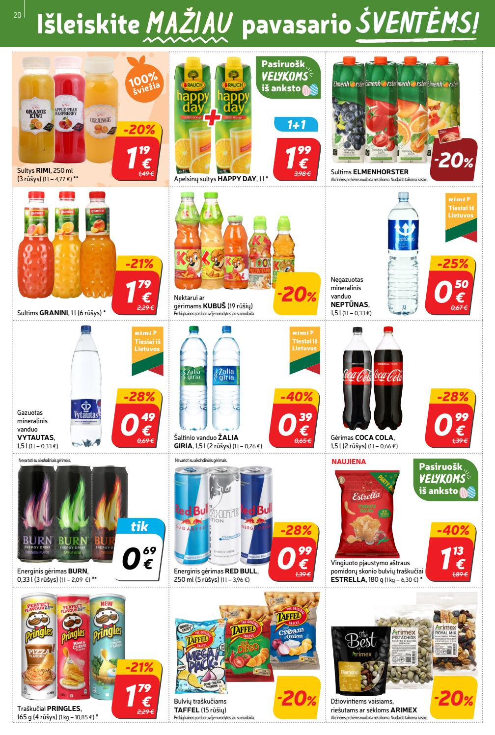 Rimi savaitinis leidinys akcijos nuo 
  2021-03-30 iki 
  2021-04-05 | Leidinukas.lt puslapis 20