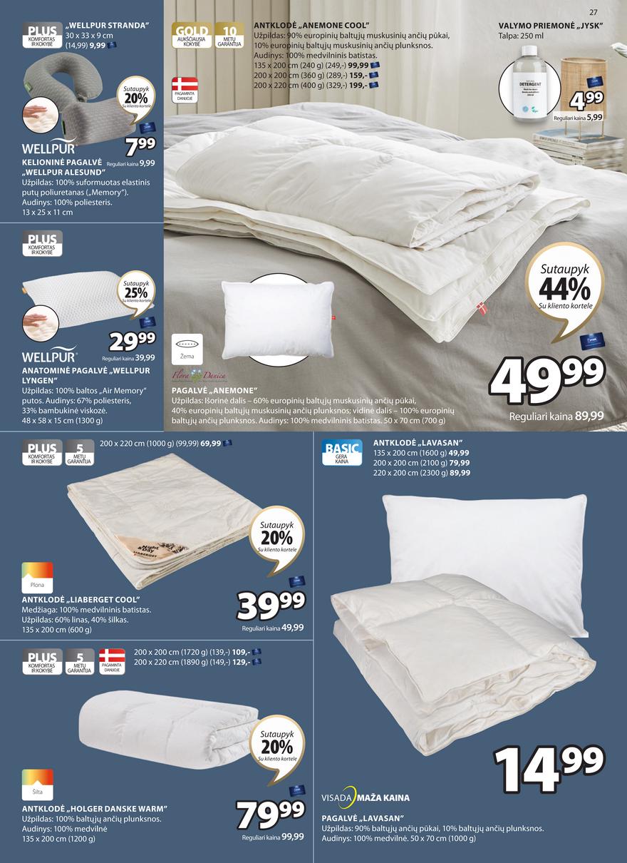 Jysk leidinys akcijos nuo 
  2023-06-01 iki 
  2023-06-14 | Leidinukas.lt puslapis 28