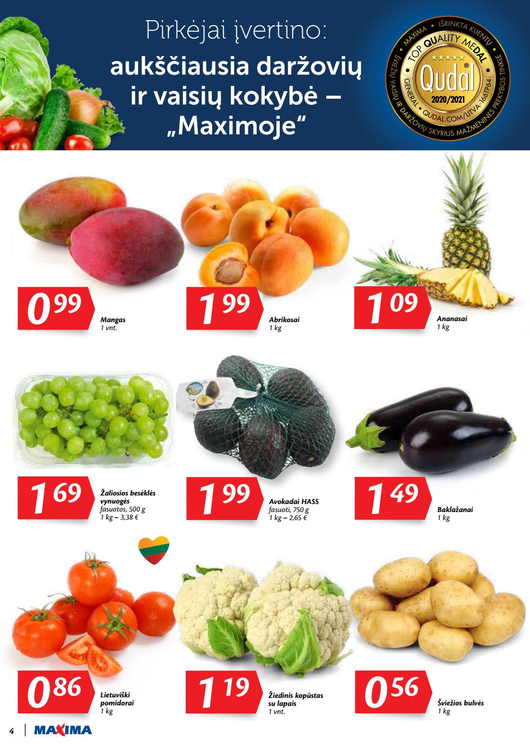 Maxima kaininis leidinys akcijos nuo 
  2020-06-09 iki 
  2020-06-15 | Leidinukas.lt puslapis 4