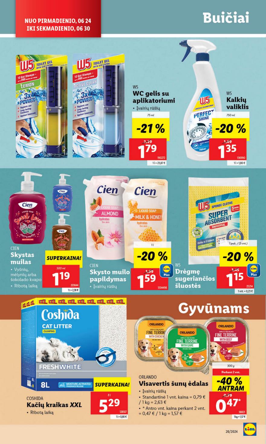 Lidl leidinys naujas akcijos nuo 
  2024-06-24 iki 
  2024-06-30 | Leidinukas.lt puslapis 34