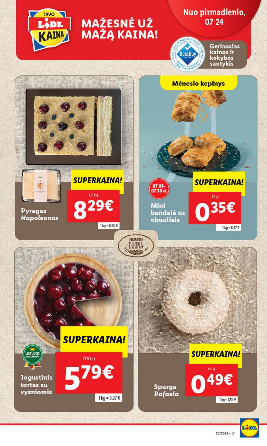 Lidl pasiūlymai akcijos nuo 
  2023-07-24 iki 
  2023-07-30 | Leidinukas.lt puslapis 22