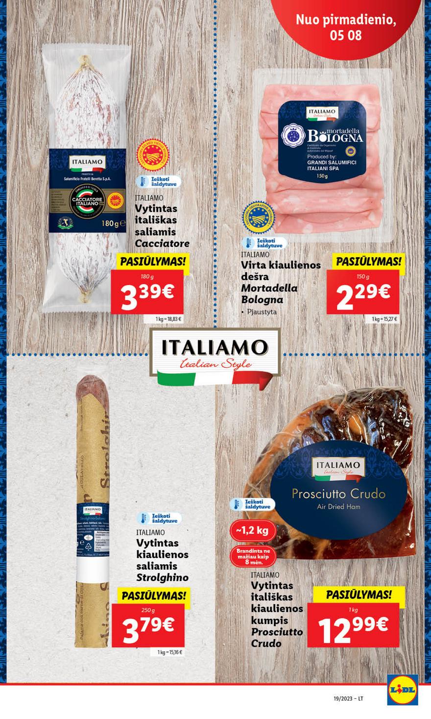 Lidl pasiūlymai akcijos nuo 
  2023-05-08 iki 
  2023-05-14 | Leidinukas.lt puslapis 19