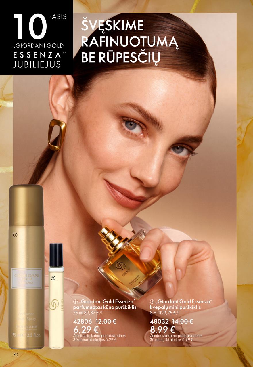 Oriflame katalogas akcijos nuo 
  2025-09-14 iki 
  2025-10-07 | Leidinukas.lt puslapis 70