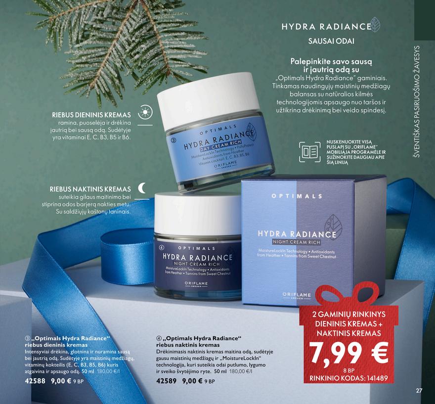 Oriflame katalogas akcijos nuo 
  2021-12-01 iki 
  2021-12-31 | Leidinukas.lt puslapis 27