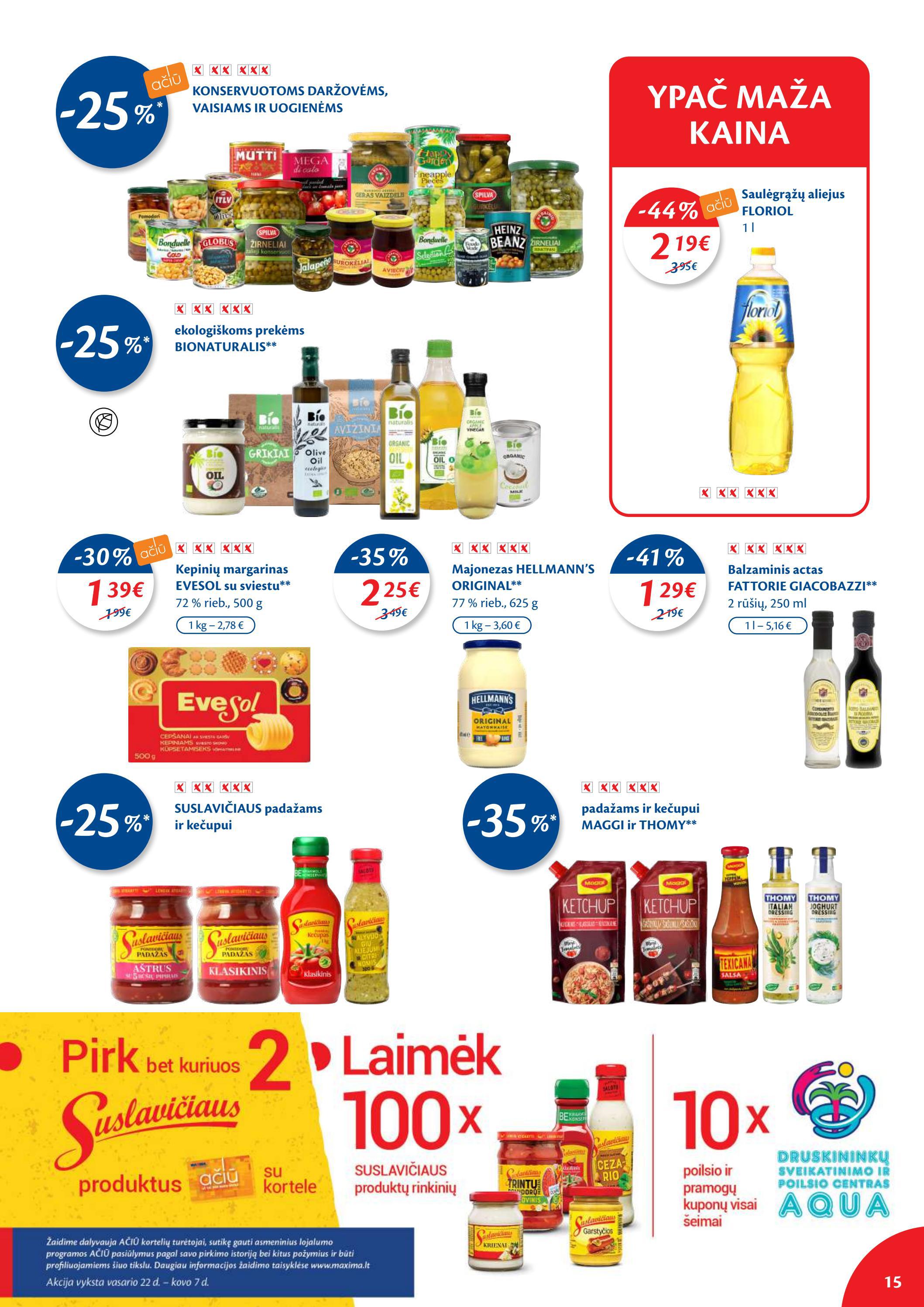 Maxima kaininis leidinys akcijos nuo 
  2022-02-22 iki 
  2022-02-28 | Leidinukas.lt puslapis 15