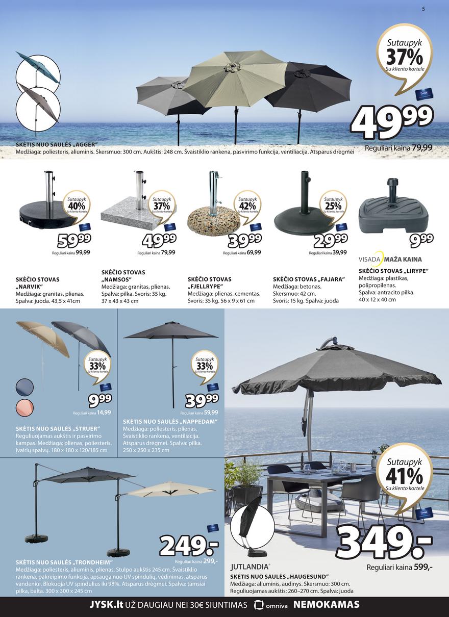 Jysk leidinys akcijos nuo 
  2023-06-01 iki 
  2023-06-14 | Leidinukas.lt puslapis 6
