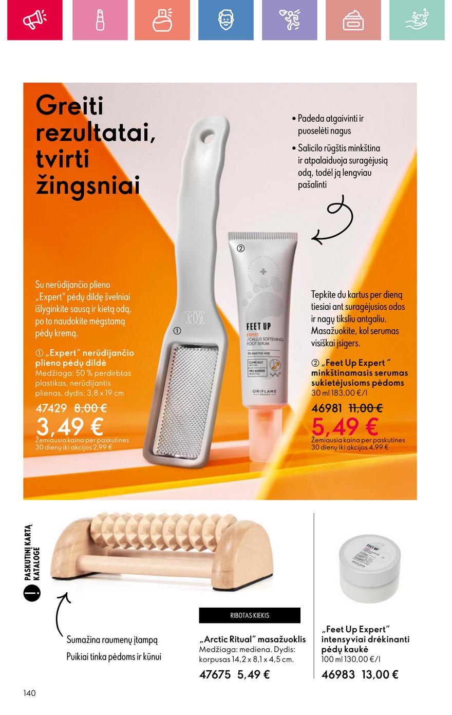 Oriflame katalogas akcijos nuo 
  2025-08-03 iki 
  2025-08-23 | Leidinukas.lt puslapis 140
