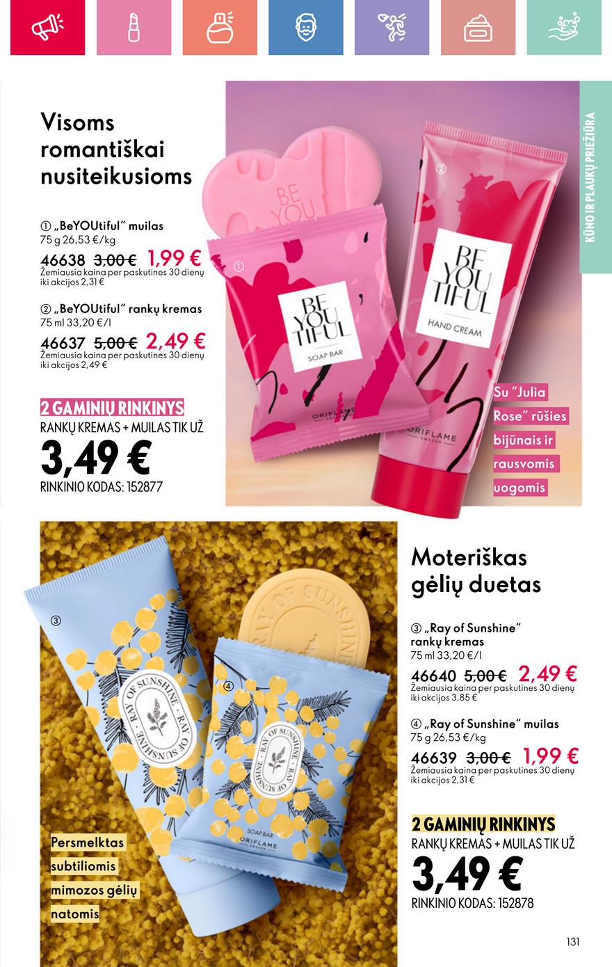 Oriflame katalogas akcijos nuo 
  2025-05-11 iki 
  2025-05-31 | Leidinukas.lt puslapis 131