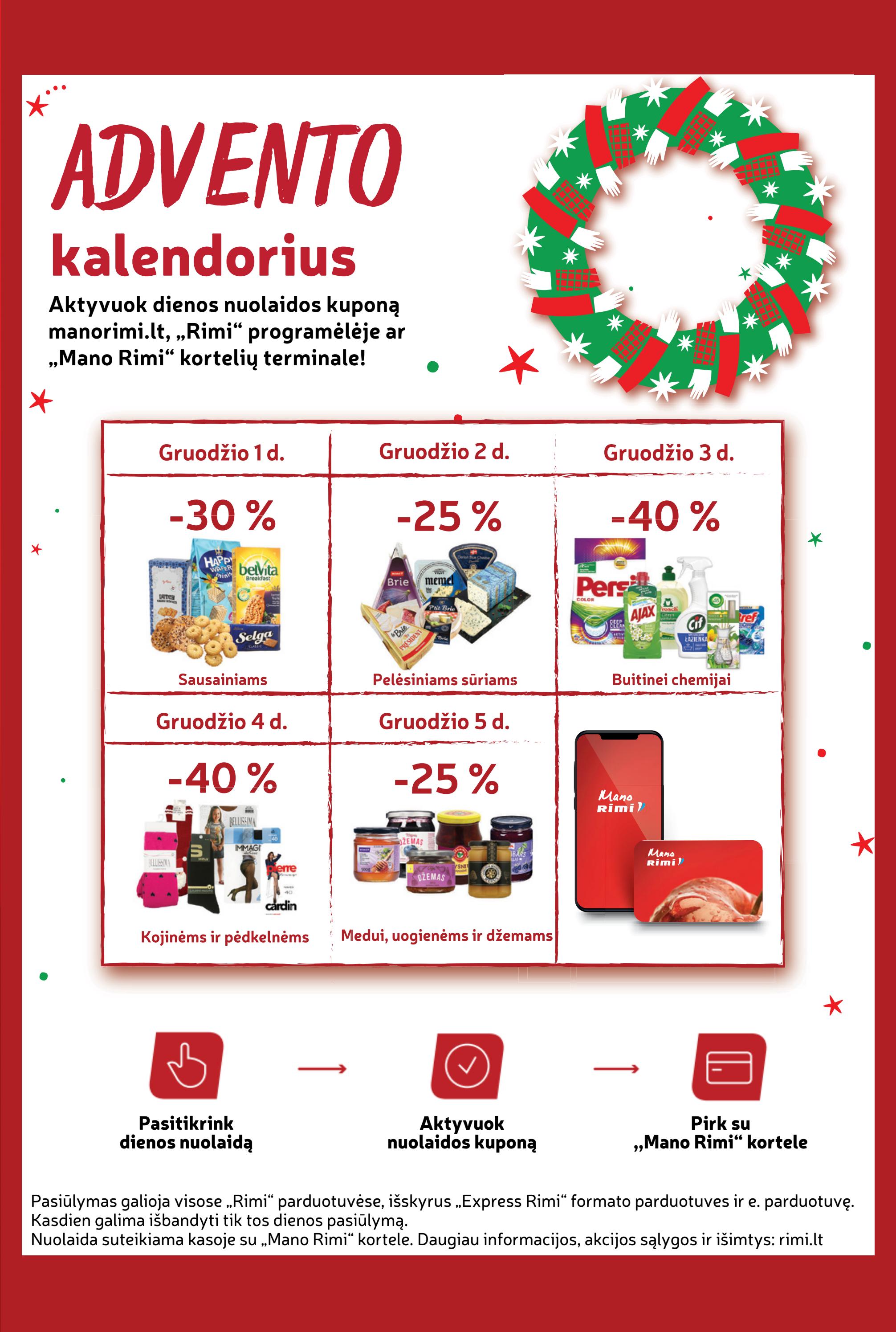 Rimi savaitinis leidinys akcijos nuo 
  2022-11-29 iki 
  2022-12-05 | Leidinukas.lt puslapis 29