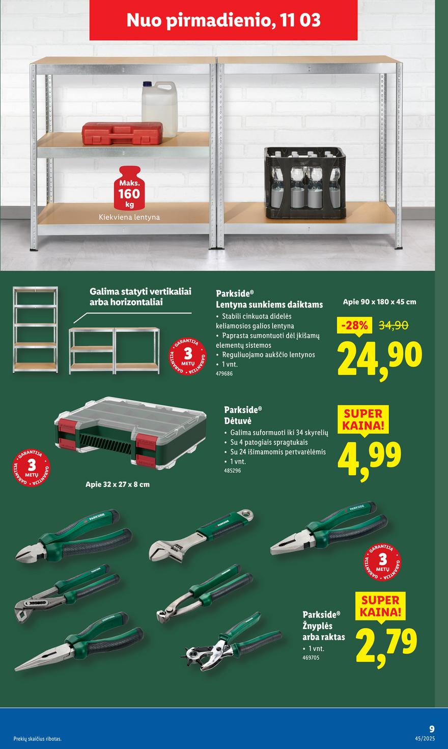 Lidl ne maisto leidinys akcijos nuo 
  2025-11-03 iki 
  2025-11-09 | Leidinukas.lt puslapis 9