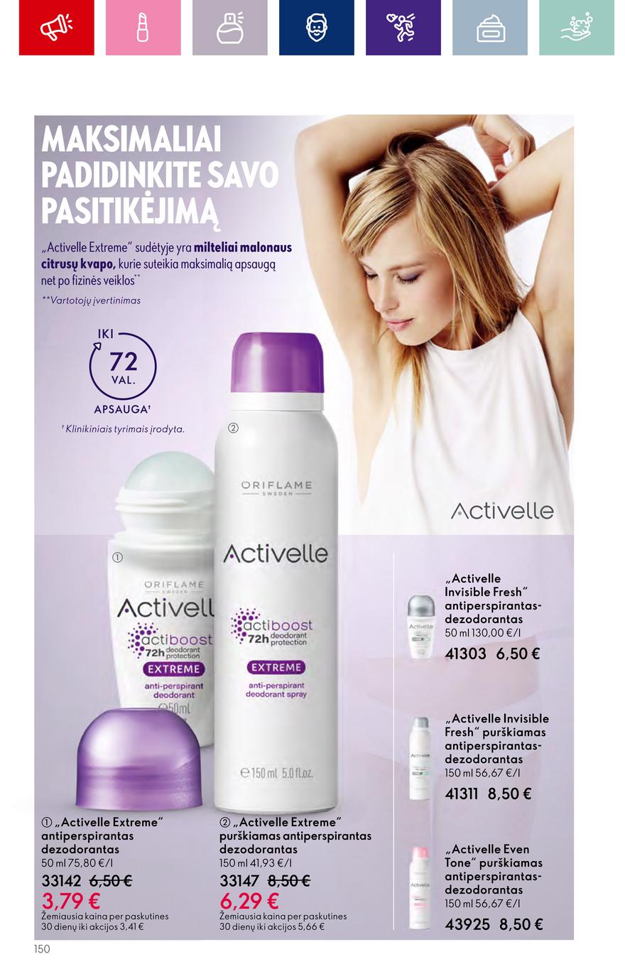 Oriflame katalogas akcijos nuo 
  2023-09-13 iki 
  2023-10-03 | Leidinukas.lt puslapis 150