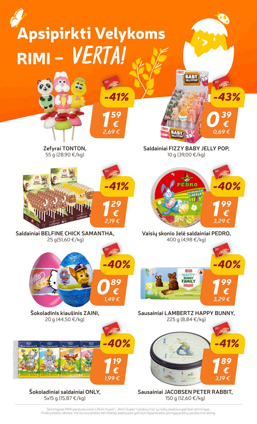Rimi savaitinis leidinys 16 akcijos nuo 
  2025-04-15 iki 
  2025-04-21 | Leidinukas.lt puslapis 4