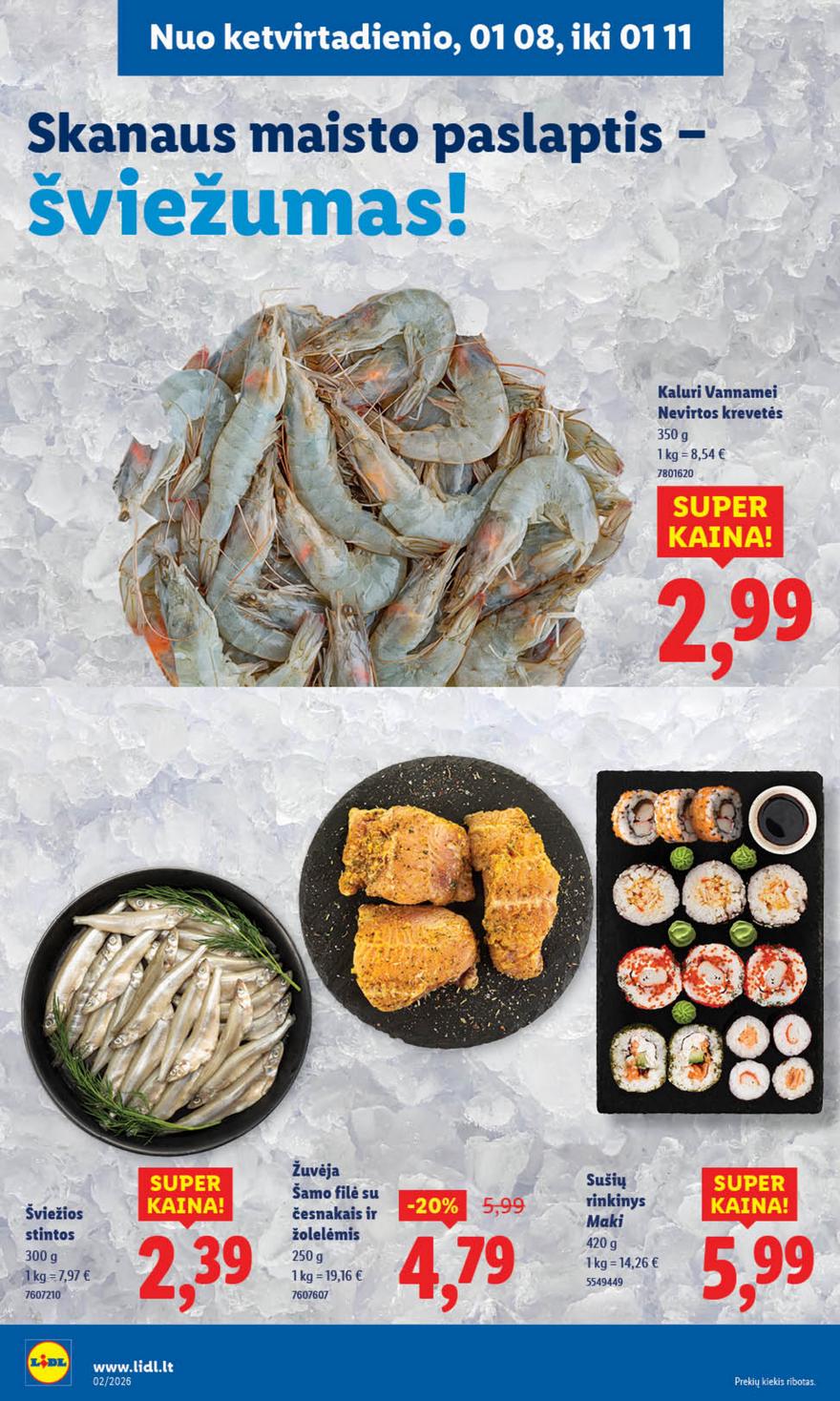 Lidl leidinys akcijos nuo 
  2026-01-05 iki 
  2026-01-11 | Leidinukas.lt puslapis 22