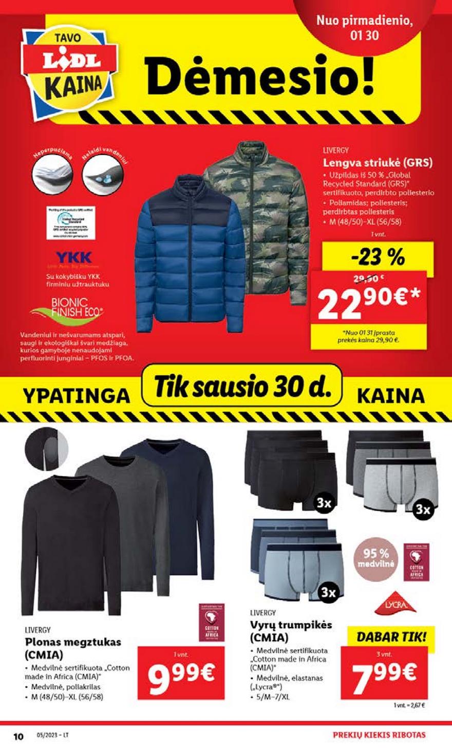 Ldil ne maisto leidinys akcijos nuo 
  2023-01-30 iki 
  2023-02-05 | Leidinukas.lt puslapis 10