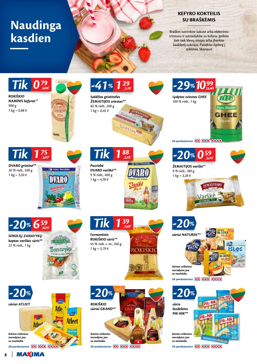 Maxima kaininis leidinys akcijos nuo 
  2020-04-28 iki 
  2020-05-04 | Leidinukas.lt puslapis 8