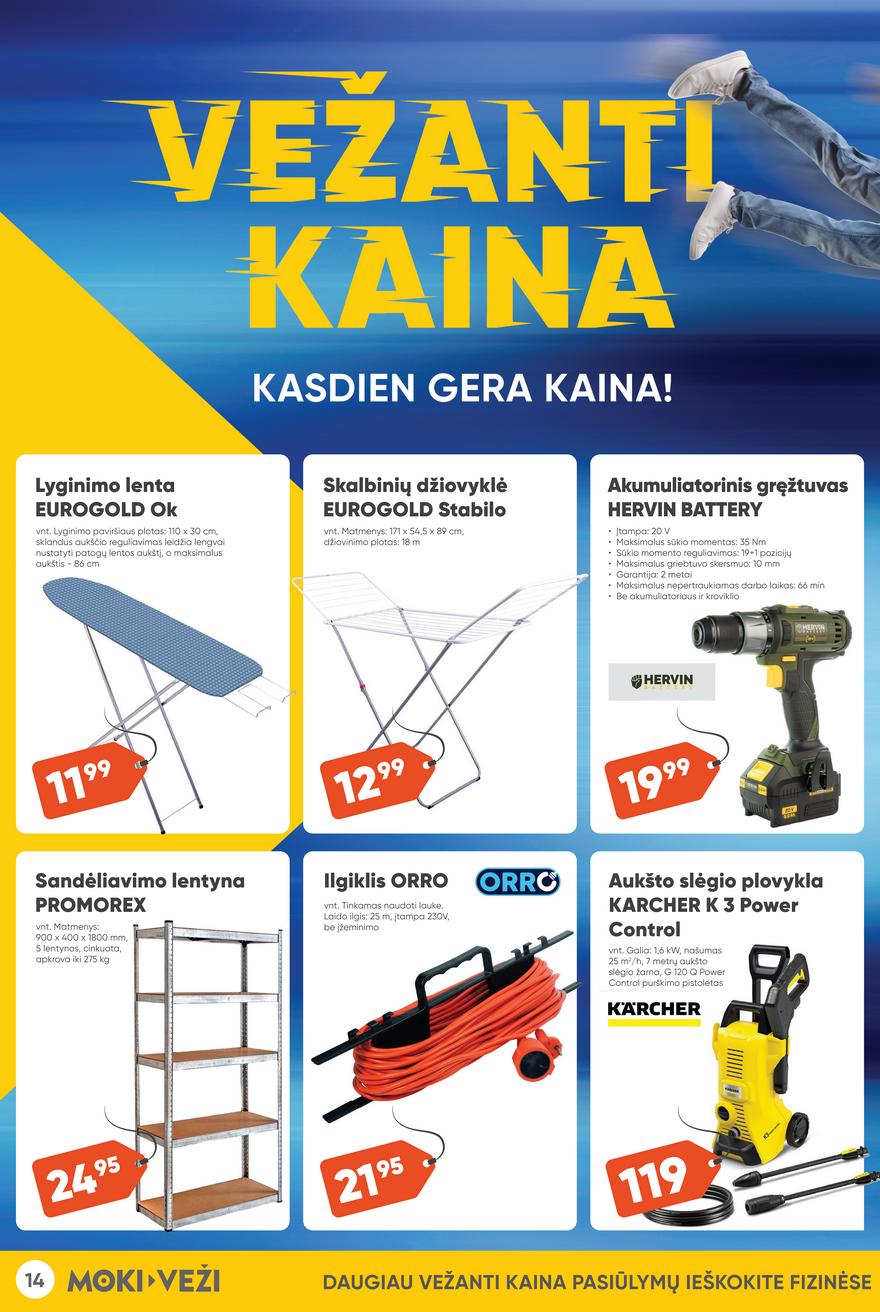 Moki veži leidinys akcijos nuo 
  2023-08-24 iki 
  2023-09-12 | Leidinukas.lt puslapis 14